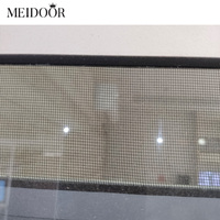 Fenêtre à persienne en verre d'aluminium standard australien avec moustiquaire fenêtre à persienne réglable pour villa