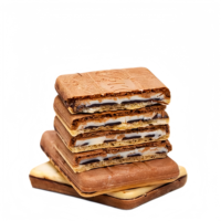 Galletas Sándwich de Chocolate con Leche Halal Chinas, Calidad Premium, Sabores Exóticos, Venta Directa de Fábrica, Snack Diario