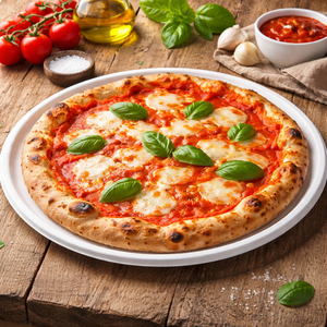 Platos redondos de bagazo de caña de azúcar biodegradables, blanqueados, aptos para microondas y congelador. - Product Image 3