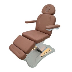 Electric Contemporary Black/White/Pink Modern Luxury <b>Foldable</b> 3 Motor PU Leather High-Density Sponge Massage <b>Table</b> for Hotel - Product Image 4