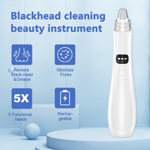 Aspirateur de points noirs, nettoyeur de <span class=keywords><strong>pores</strong></span>, 5 têtes d'aspiration, 3 niveaux, rechargeable, aspirateur facial <span class=keywords><strong>pour</strong></span> <span class=keywords><strong>nettoyer</strong></span> <span class=keywords><strong>les</strong></span> <span class=keywords><strong>pores</strong></span>, <span class=keywords><strong>appareil</strong></span> de nettoyage de la peau - Product Image 4