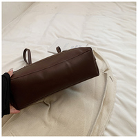 Bolso de Hombro de Cuero con Logotipo Personalizado para Mujer, Bolso de Mano de Gran Capacidad, Bolso de Mano Largo para Mujer, para Oficina, Trabajo, Compras Diarias, Viajes