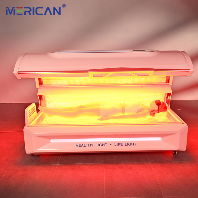 PBM Bed Red Light Therapy LED PDT Full Body Photobiomodulation Device