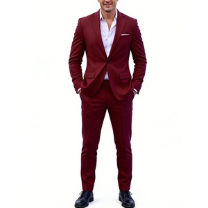 <span class=keywords><strong>Blazer</strong></span> <span class=keywords><strong>Homme</strong></span> Slim Fit à un Bouton – Veste Décontractée Tendance Sehe Fashion - Product Image 6