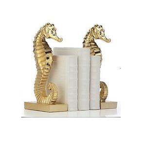 Sujetalibros de oro elegante hecho a mano, decorativo vintage chapado en oro, con forma de manos, casual, Moderno - Product Image 4