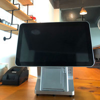 Système de Caisse TPV Professionnel 15.6'' 1920x1080P pour Commerces de Détail avec Lecteur Code-Barres