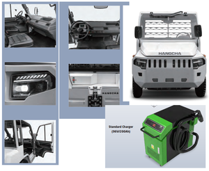 Tracteur de remorquage électrique tout-terrain à cabine fermée, robuste, avec port de remorquage et solution <span class=keywords><strong>logistique</strong></span>, pour opérations par tous les temps, 20, 25 et 32 tonnes - Product Image 3