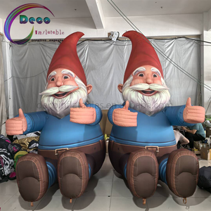 Kustom 3-Meter PVC balon pria tua tiup bahan Oxford dekorasi acara luar ruangan Blower promosi tersedia - Product Image 3