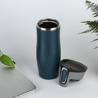 Termo de doble pared barato, termo de vacío, taza de café reutilizable, botella de agua aislada de acero inoxidable