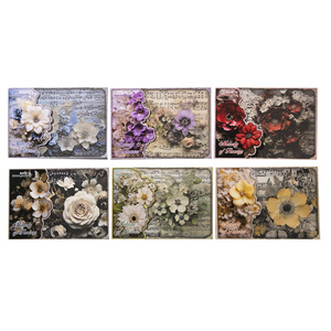30 pièces/paquet, série Flower Melody, thème musical, décoration pour carnet - Product Image 5