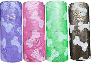 HuamaohengchunPoop Bags with Cute Animal Print - Leak-proof, Portable Dog Poop Bags For Cats & <b>Small</b> Dogs, Durable & Easy To Use - Product Image 4