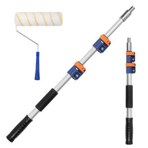 Léger et robuste mécanisme de verrouillage à languette rabattable de 1.5 à 3 pieds poignée en aluminium Tube ondulé Mini <span class=keywords><strong>poteau</strong></span> télescopique - Product Image 2