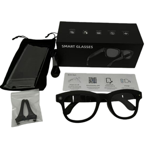 نظارات ذكية مدعومة بالذكاء الاصطناعي للرجال والنساء مع كاميرا وترجمة وموسيقى واتصال بدون استخدام اليدين، 800 واط، 32 جيجابايت - Product Image 2