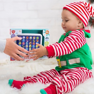 Tablette d'apprentissage <span class=keywords><strong>espagnol</strong></span> et anglais pour enfants, interactive bilingue, <span class=keywords><strong>alphabet</strong></span> ABC, lettres, mots, jouets éducatifs sur les couleurs - Product Image 6