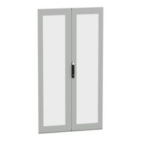 Nsysfnd22122dt Armoire en acier et verre, avec poignée, verrouillable, IP55, gris, 2,17 m x 1,169 m, série de kits de panneaux Sfn