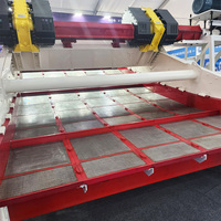 Maille de tamis composite polyuréthane-acier inoxydable durable, panneau tamis SS-PU haute tension pour déshydratation et criblage fin