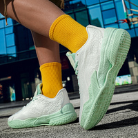 Chaussures de sport décontractées tendance pour homme, style basketball, fitness et course à pied, nouvelle collection 2026, avec logo de marque