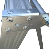 Escalera de Aluminio de Alta Calidad para Recolección de Frutas, Fácil de Plegar y Ligera, para Jardín Agrícola y Cosecha en Granja, Trípode