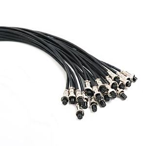 YZCONNカスタムメイド オス-メス IP67 IP68防水 3 5 6 12 17ピンセンサー 4ピン 8ピン コネクタ M12ケーブルアセンブリ - Product Image 3