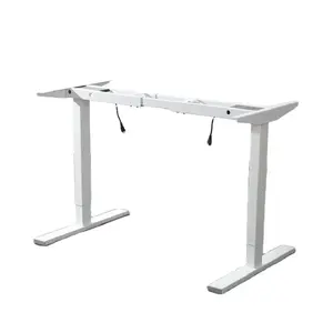 โต๊ะยืนสูง Standup โต๊ะทำงานเครื่องยนต์ปรับความสูงขาโต๊ะ
