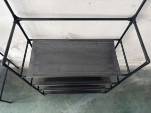 Multi-Functional and Minimalist Design <strong>4</strong> Layers Multi Layered Shoe <strong>Rack</strong> Floor Integrated Clothes <strong>Rack</strong> - Product Image 4