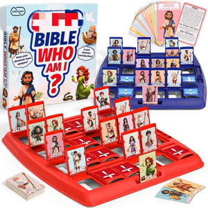 Bible pour le jeu de société Am - Jeu de questions-réponses chrétien en plastique durable pour la famille, l'église et les rassemblements à domicile, à partir de 14 ans - Product Image 1