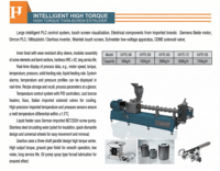 Système d'extrusion automatique de nourriture pour céréales de petit-déjeuner, snacks et riz nutritionnel - Capacité 60-500 kg/h 220V/380V