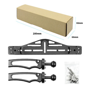 Poignée double pour appareil photo Flychao, en alliage d'aluminium, étanche et antichoc, pour appareil photo numérique Olympus, support de photographie sous-marine - Product Image 2