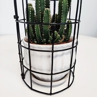 Protection de tronc d'arbre en acier revêtu de PVC de 35 cm x 13,5 cm, jauge plus épaisse, personnalisable, OEM, installation facile