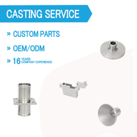 Services de fabrication certifiés ISO 9001 pour la précision en acier inoxydable 304 316, le moulage par investissement, l'impression 3D, le laiton et le moulage à la cire perdue