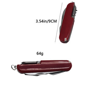 سكين جيب محمول 7 في 1 متعدد الوظائف، سكين سويسري صغير للتخييم - Product Image 2