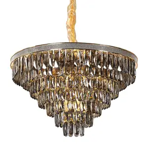 Hiện Đại Mới Chất Lượng Cao Sang Trọng Chandelier Nhà Hàng Khách Sạn Trong Nhà Sang Trọng Crystal Chandelier