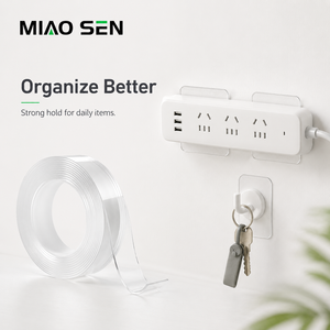 Cinta Adhesiva Transparente de Doble Cara <span class=keywords><strong>Nano</strong></span>, Lavable, Reutilizable, de Alta Adhesión - Product Image 5
