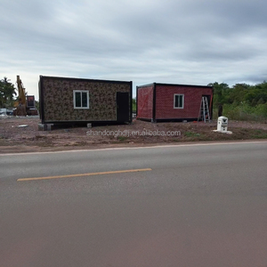 Hiện Đại Sang Trọng Modular Container Nhà Bão Bằng Chứng 20 Ft Có Thể Tháo Rời Container Nhà Có Thể Tháo Rời Container Nhà - Product Image 2