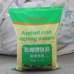 2025 nouveau Stock 25 Kg mélange à froid asphalte dans des sacs bitume froid bitume modifié patch froid nid de poule réparation route <span class=keywords><strong>asphalt</strong></span>ée (A) - Product Image 5
