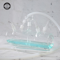 Narguilé moderne de type droit MP5, chicha, arguile, vente en gros, appareil à fumer pour 4 personnes