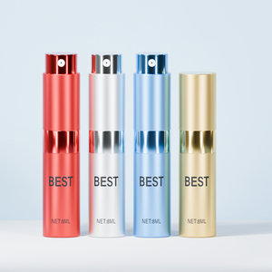 Lege 5ml 8ml 10ml 15ml 20ml ronde aluminium navulbare parfum verstuiver spuitfles voor op reis - Product Image 2