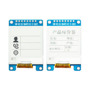 Taidacent 200x200 3.3v SPI nero bianco colore EPD Epaper Screen Shelf Label Display elettronico E-ink modulo Epaper da 1.54 pollici - Product Image 2