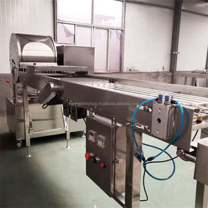 Machine de fabrication de rouleaux de printemps entièrement automatique Machine d'emballage de rouleaux de printemps philippins pour poulet Lumpia Shanghai - Product Image 6