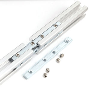 <span class=keywords><strong>Prix</strong></span> de gros alliage d'aluminium industriel profilé d'extrusion à fente en T 50100 Cnc équipement traité Structure cadre armoire ligne - Product Image 5