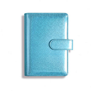 Agenda de travail promotionnel avec logo personnalisé, carnet en cuir PU A5 A6 - Product Image 1