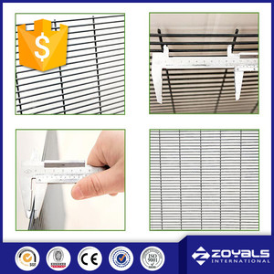 Recubierto de PVC de alta calidad Anti-subir 385 eléctrico galvanizado valla de seguridad cerca de <span class=keywords><strong>la</strong></span> <span class=keywords><strong>prisión</strong></span> - Product Image 4