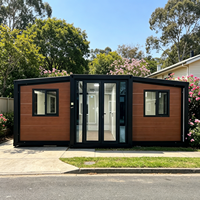 Casa Modular Prefabricada de Acero Ligero de Doble Ala Plegable, Expandible, con Baño, Directo de Fábrica