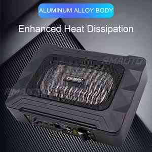 Subwoofer actif pour voiture 800W/600W 8/10 pouces 12V, subwoofer fin sous le siège, amplificateur de basses super puissant pour voiture - Product Image 5