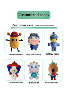 Promocional personalizado oso de peluche y dragón peluche juguete bordado a mano personaje muñecas - Product Image 4
