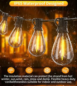 <span class=keywords><strong>Guirnalda</strong></span> de Luces LED de Plástico 220V EU, Luces de Cadena Irrompibles e Impermeables, Conectables, para Jardín, Exterior, Decoración de Año Nuevo - Product Image 5