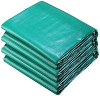 Bâche grise 6x8m personnalisée en usine 120g bâches étanches à l'eau couverture polyvalente bâche PE