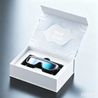 Boîte d'emballage électronique à fermeture magnétique pour écouteurs, casques et appareils intelligents, emballage de luxe pour la vente au détail