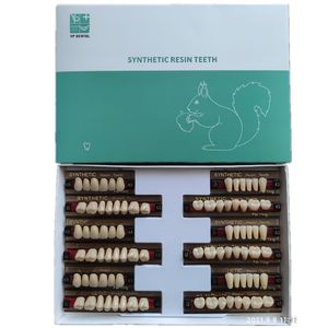 Denti Acrilici in Polimero Dentale Tonalità A1 A2 A3 Resina Acrilica Denti Finti per Protesi - Product Image 1