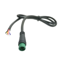 Usine personnalisée IP65 extérieur Noël LED éclairage Mini 5Pin M8 câble de connecteur étanche